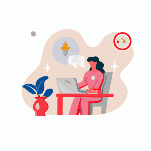 flat art illustration of a Chief of Staff