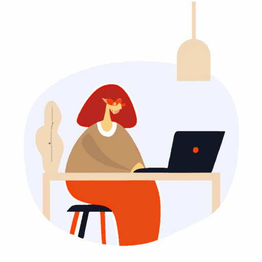 flat art illustration of a Financial Planner