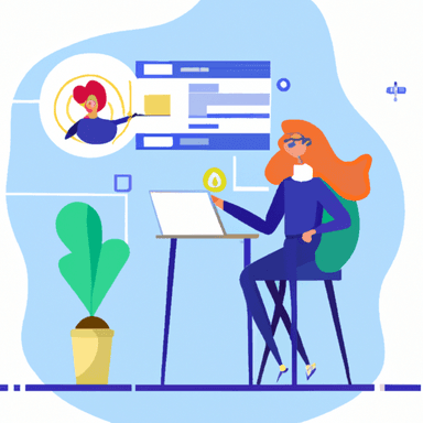 flat art illustration of a Growth Marketer