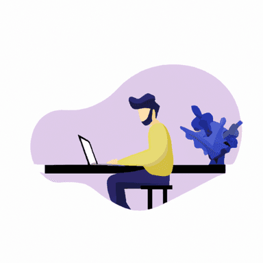 flat art illustration of a hrbp