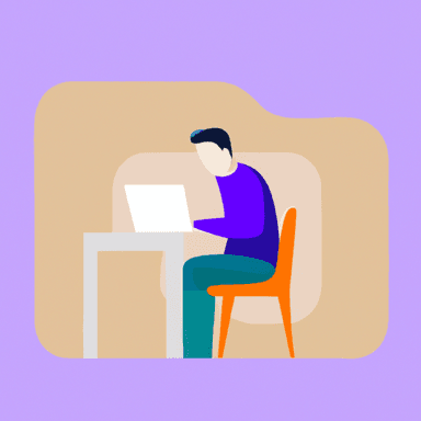 flat art illustration of a legal-counsel