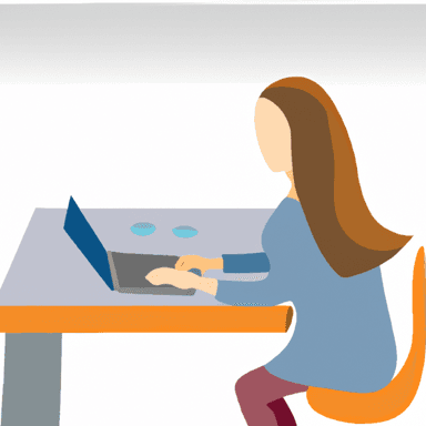 flat art illustration of a Marketer