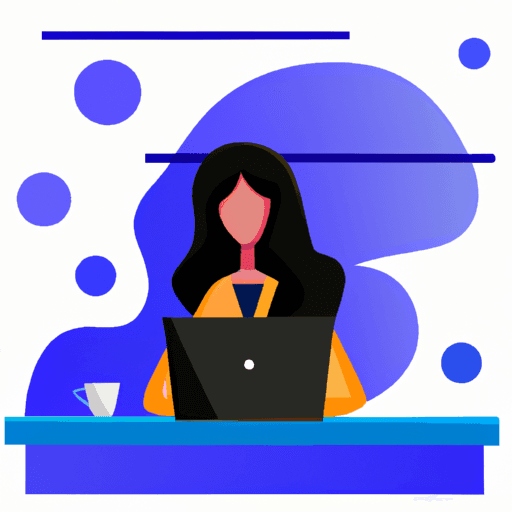 flat art illustration of a Operations Manager