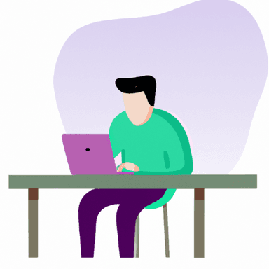 flat art illustration of a Product Designer