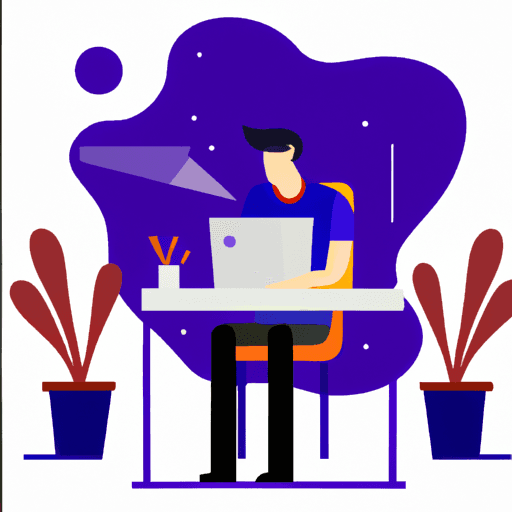 flat art illustration of a Product Manager