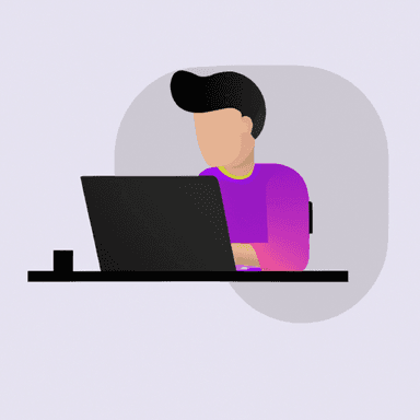 flat art illustration of a Product Marketer