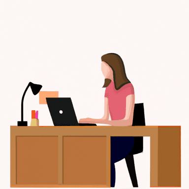 flat art illustration of a Program Manager