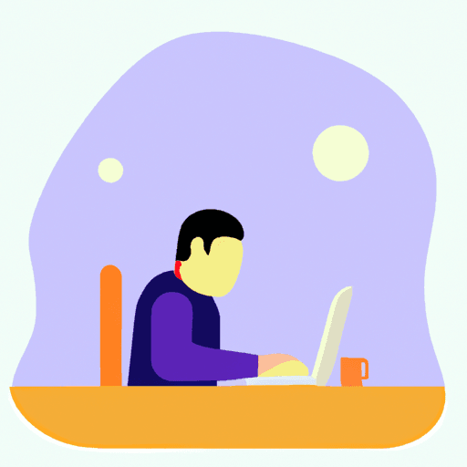 flat art illustration of a Program Manager