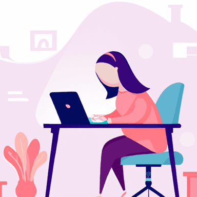 flat art illustration of a Program Manager