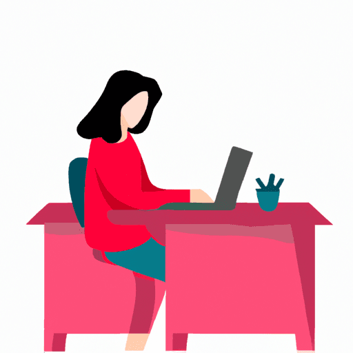 flat art illustration of a Project Manager