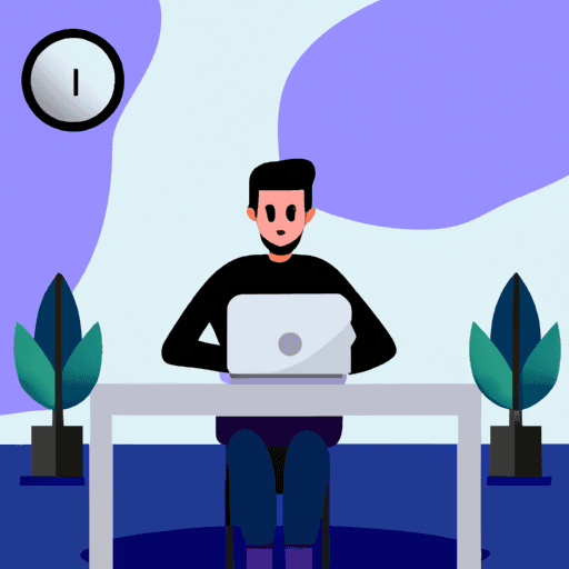 flat art illustration of a Sales