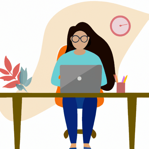 flat art illustration of a Technical Writer