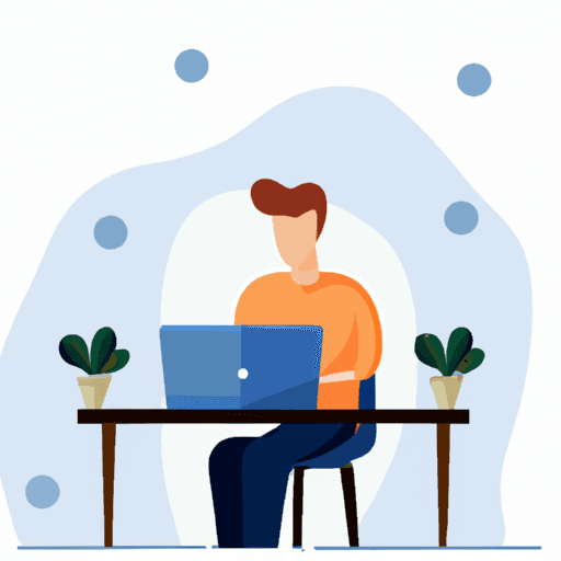 flat art illustration of a UX Researcher