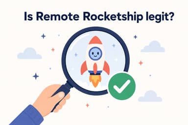Screenshot of Remote Rocketship reviews on Trustpilot