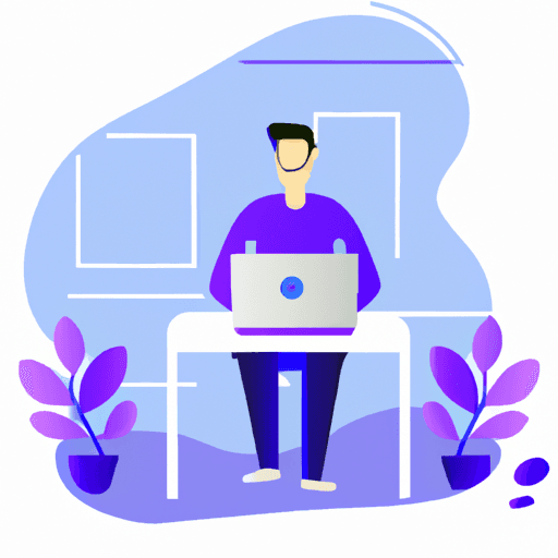 flat art illustration of a QA Engineer