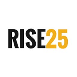 Rise25: we help B2B companies to get ROI, referrals and clients using podcasts logo