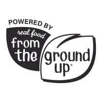 powered by Real Food From The Ground Up logo
