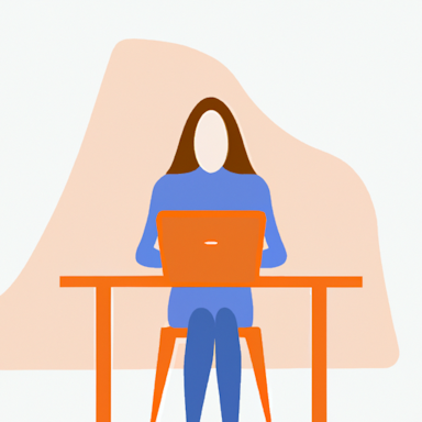 flat art illustration of a Operations Manager