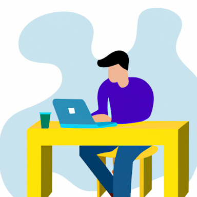 flat art illustration of a product-analyst