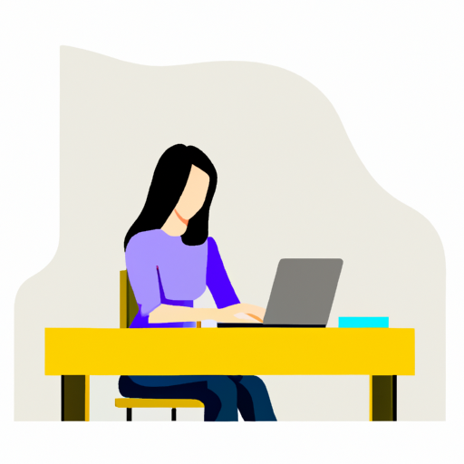 flat art illustration of a product marketer